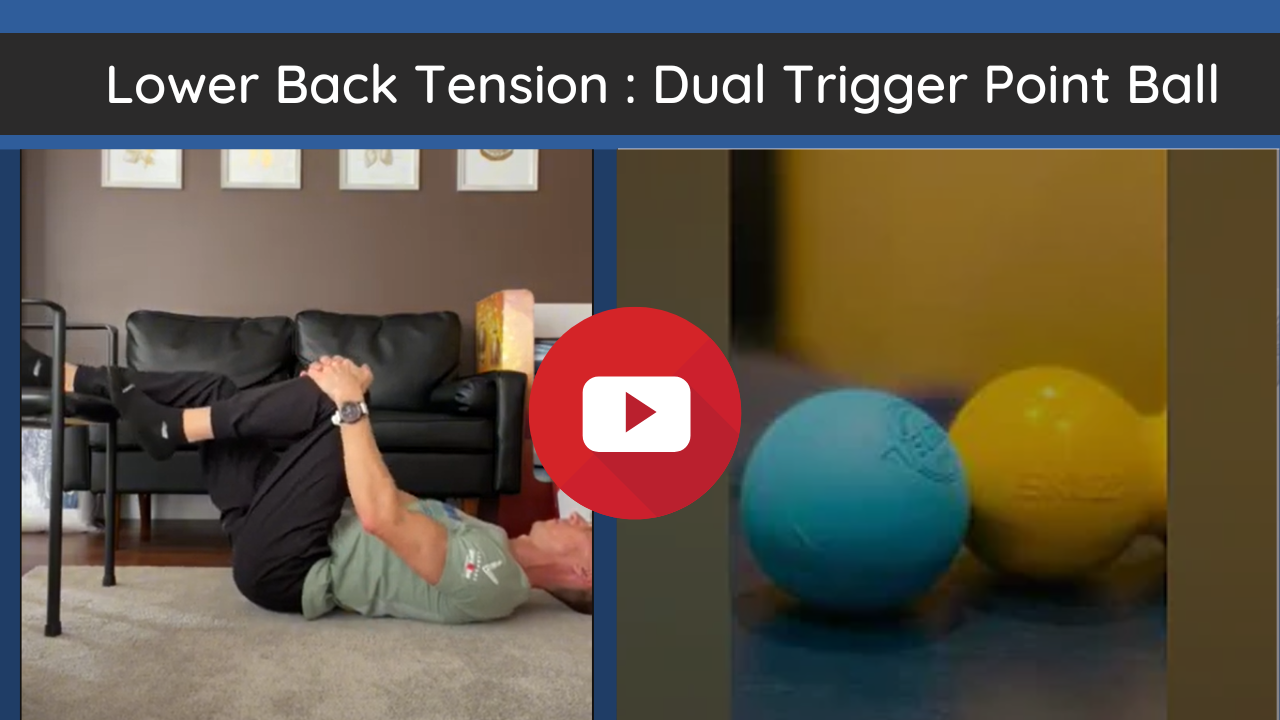 Release Lower Back Tension: Dual Trigger Point Ball Exercise