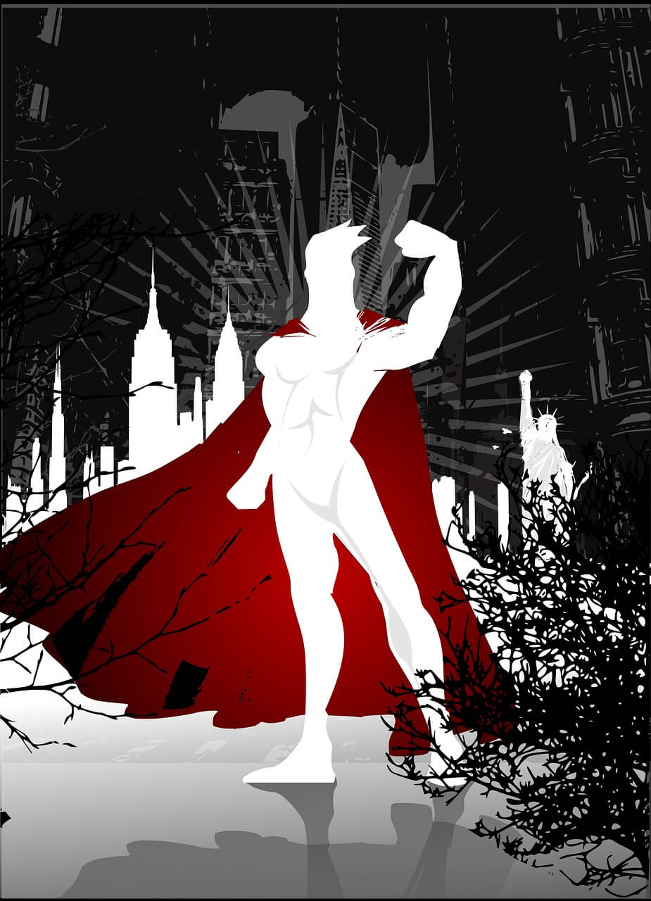 hero, street, street art, super hero, urban