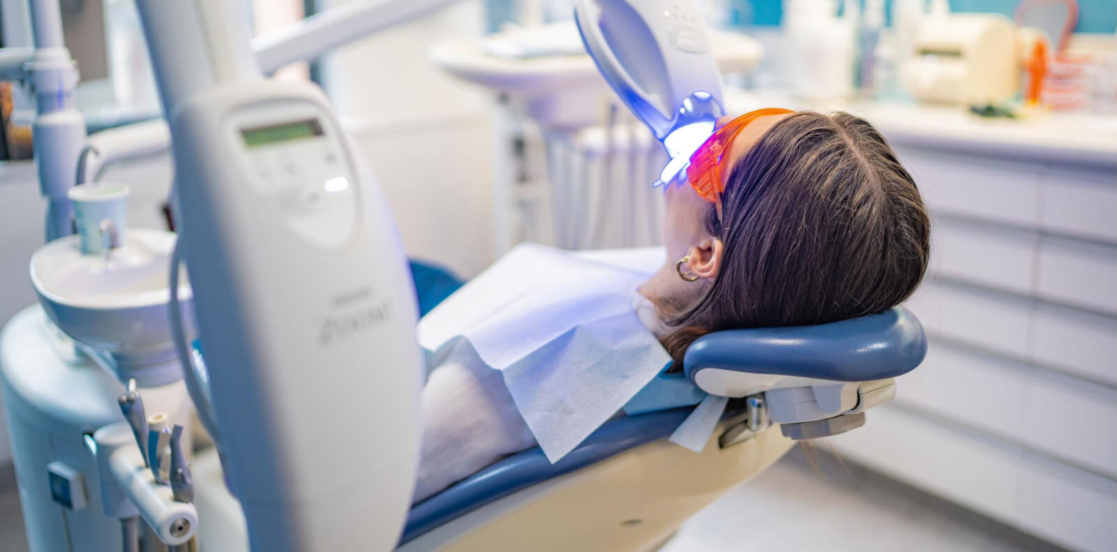 patient at dental chair