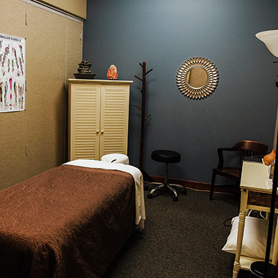 photo of our massage room