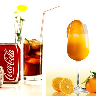 Coke vs Orange Juice
