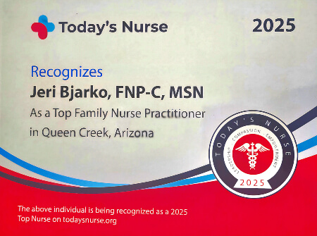 Today's nurse award