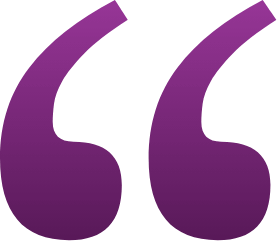 Testimonials quote graphic
