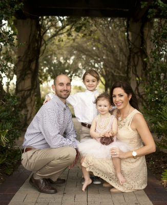 Trinity Chiropractor Dr. Stelios Zografakis and family