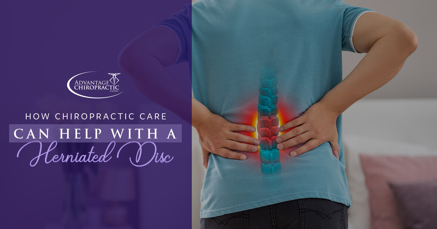 how chiropractic care can help with a herniated disc