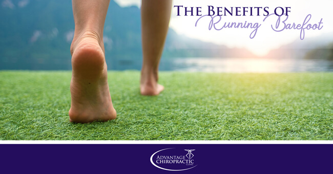 The benefits of running barefoot