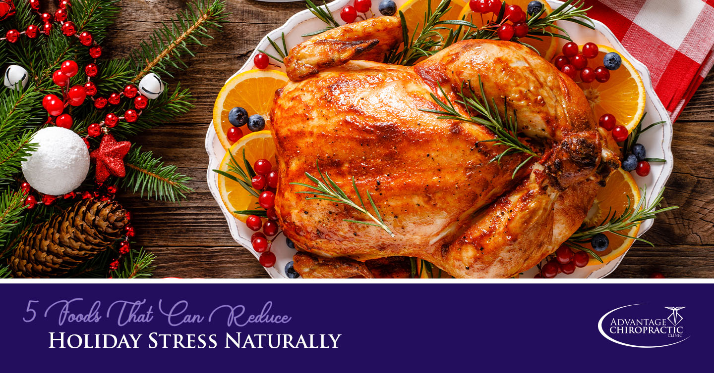 foods that can reduce holiday stress naturally