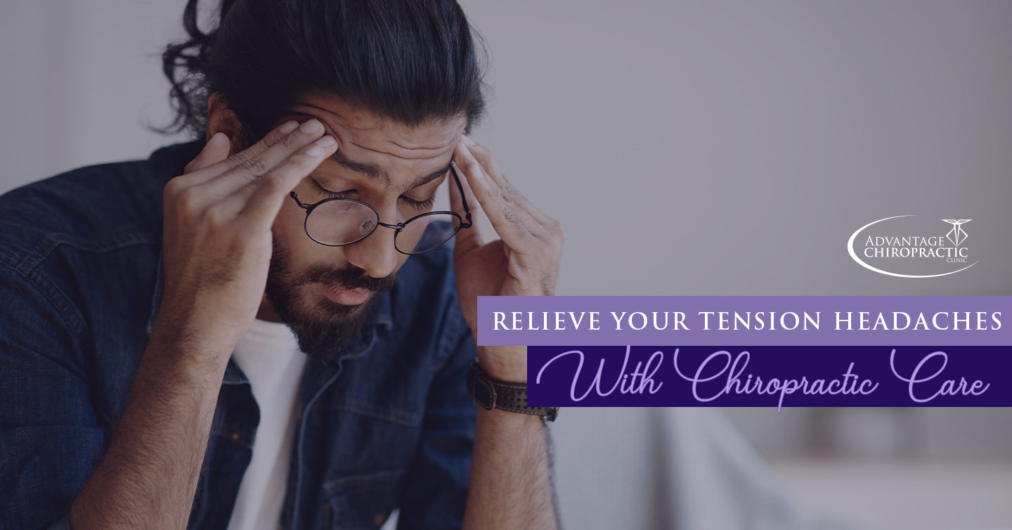 Are you experiencing tension headaches? Find out the cause and try to relieve your tension headaches with chiropractic care.