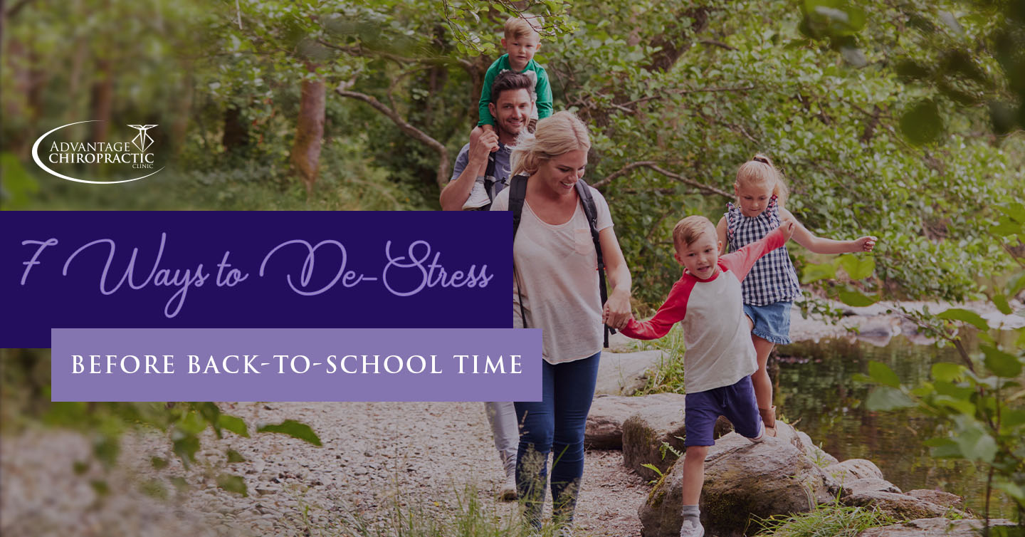 ways to de-stress before back-to-school time