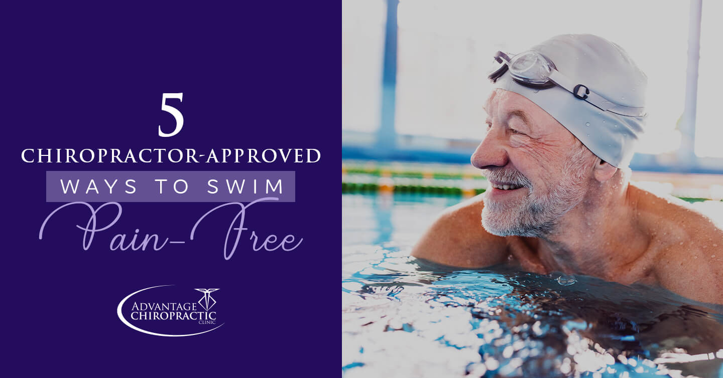 chiropractor-approved ways to swim pain-free