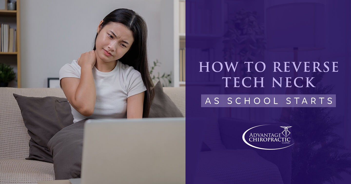 how to reverse tech neck
