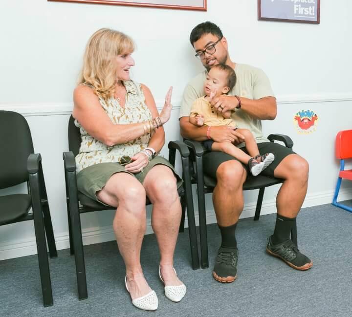 Majer Chiropractic Wellness Center patient waiting area