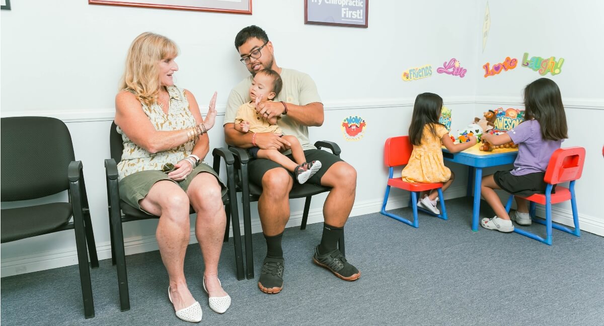 Majer Chiropractic Wellness Center patient waiting area