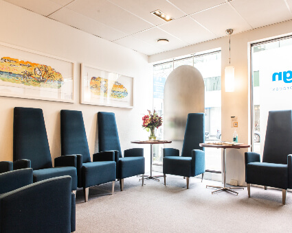 Aevitas Dentistry waiting area