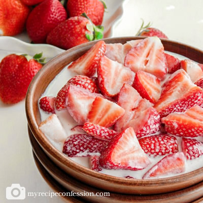 Strawberries and Cream Recipe
