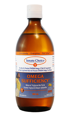 Bottle of Innate Choice Omega Sufficiency