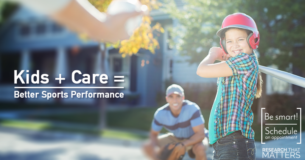 Kids, sports, and chiropractic care. A perfect team. 