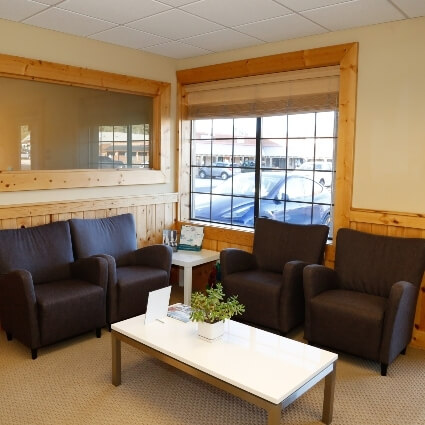 our patient waiting are