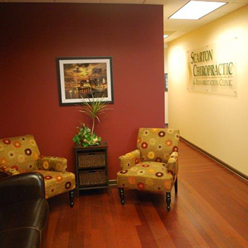 Scarton Chiropractic & Rehabilitation Clinic Waiting Area