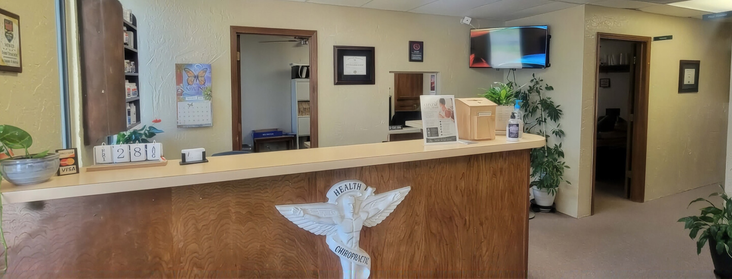 Reception area