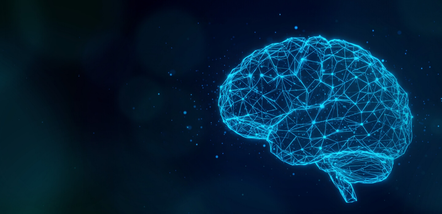 illustration of a brain scan