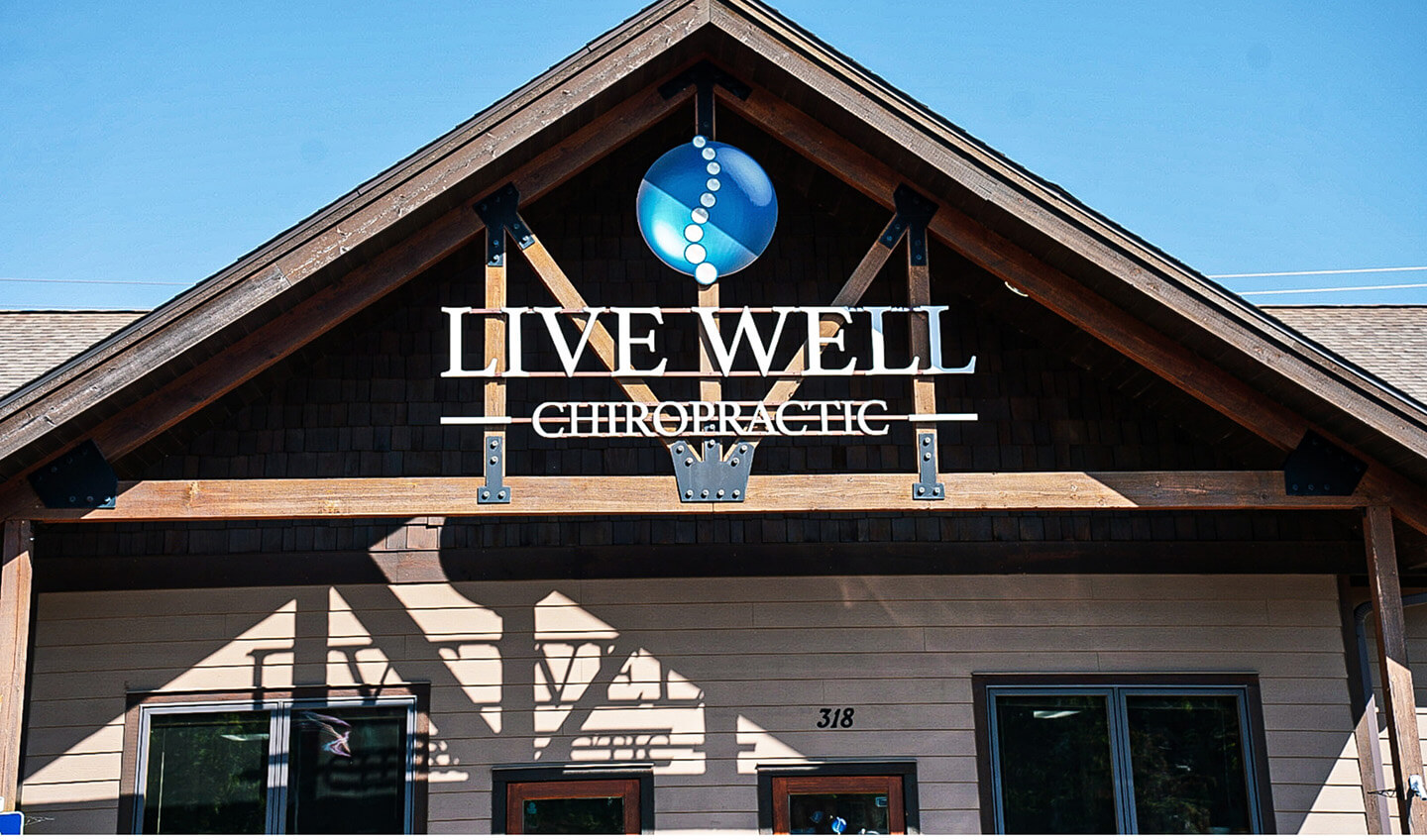 Live Well Chiropractic building