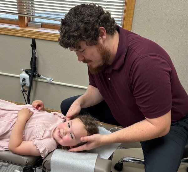 Dr. Nancy with toddler