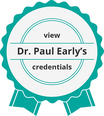 Dr. Paul's Credentials badge