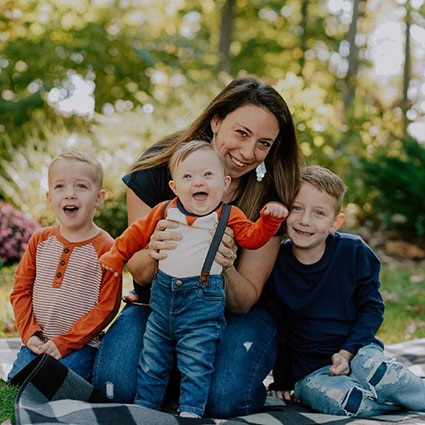 Dr Sarah and Family photo