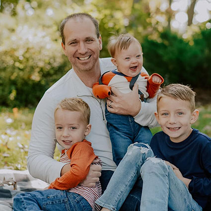 Dr eric and family photo