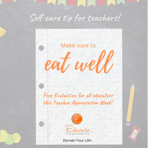Teachers Appreciation Week - Eat Well