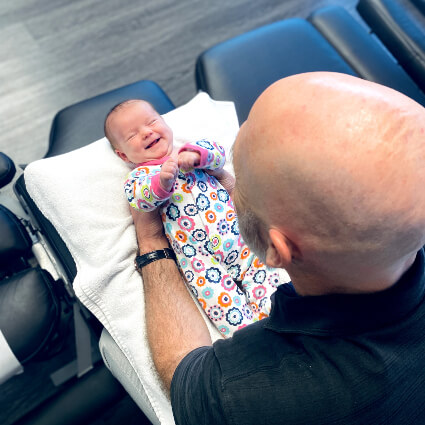 Happy baby
