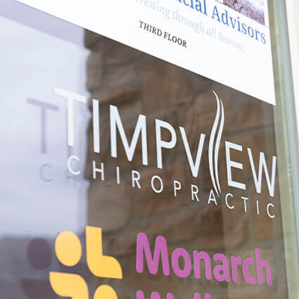 Timpview Chiropractic door