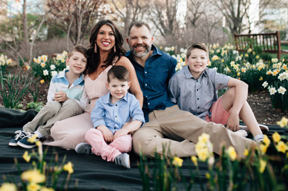 Dr. Joshua Wilson and family