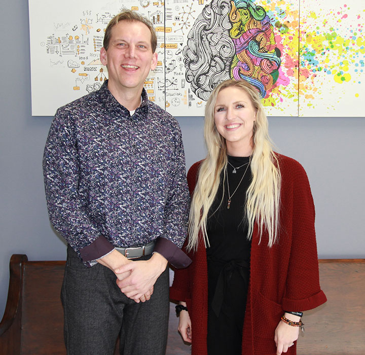 Dr. Don MacDonald and Dr. Hailey Lutz