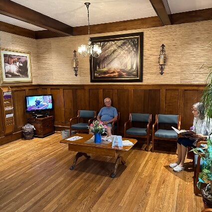 Patients in waiting room