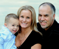 Vacaville chiropractor, Dr. David Conner and family