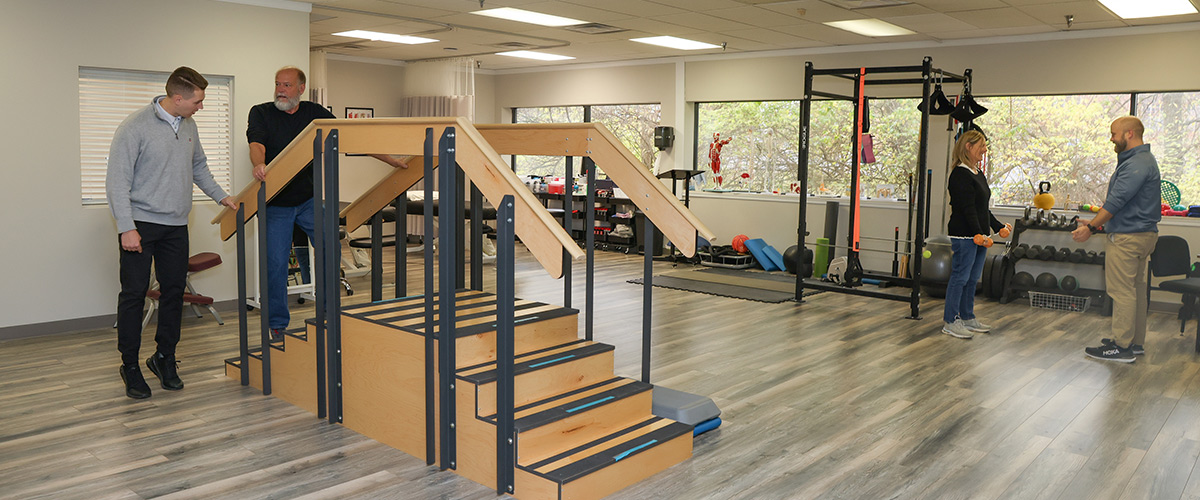 our physical therapy area
