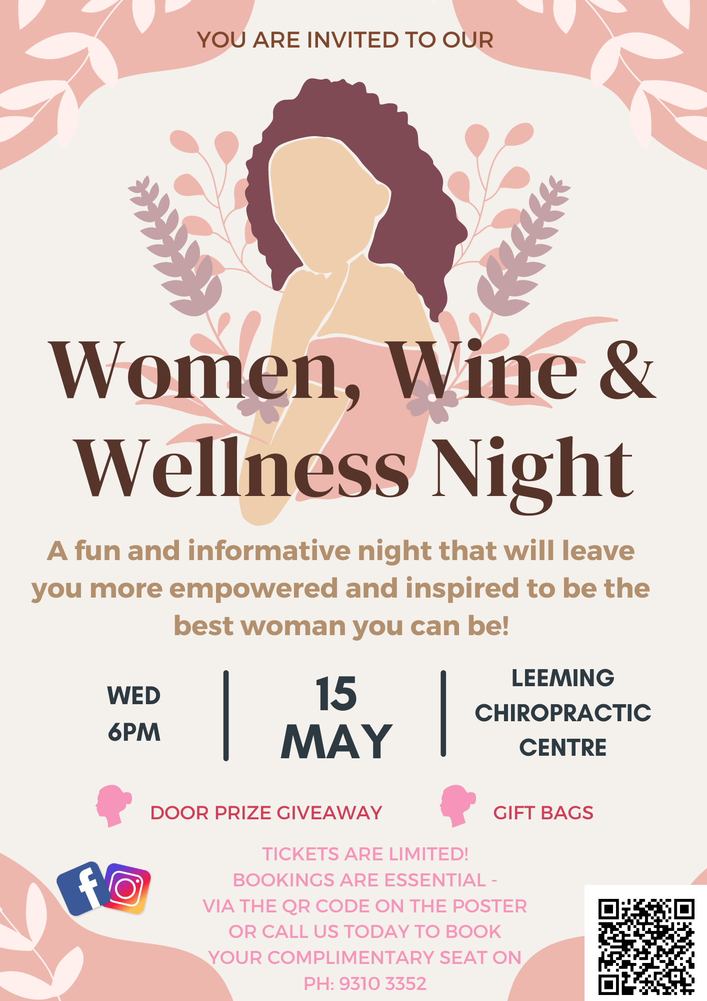 Women, Wine & Wellness Night - Social Media