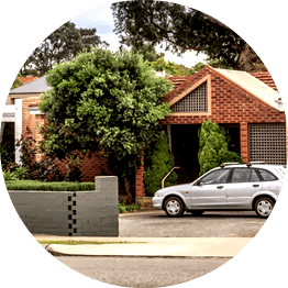 Car parked at Doubleview office