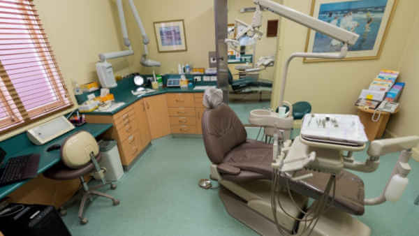 Dental exam room