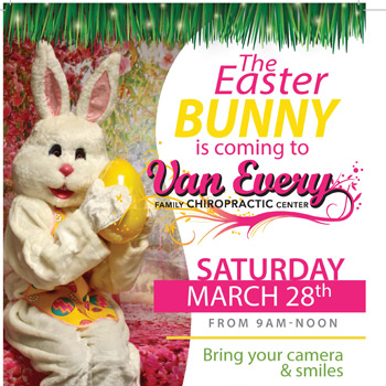 Easter bunny March 28