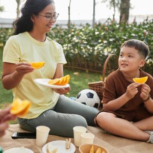 Picnic-and-soccer