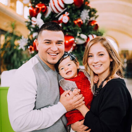 Monica, Luis and Vivienne together