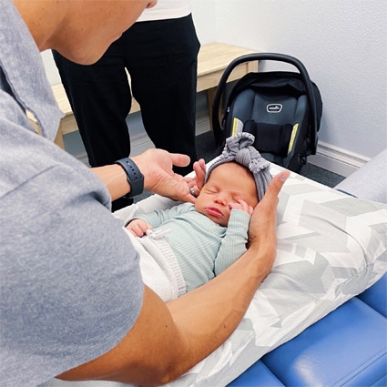postpartum adjustment for baby