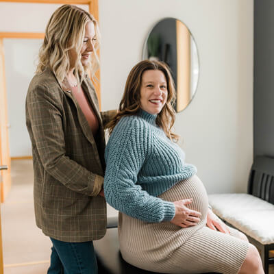 adjusting pregnant women