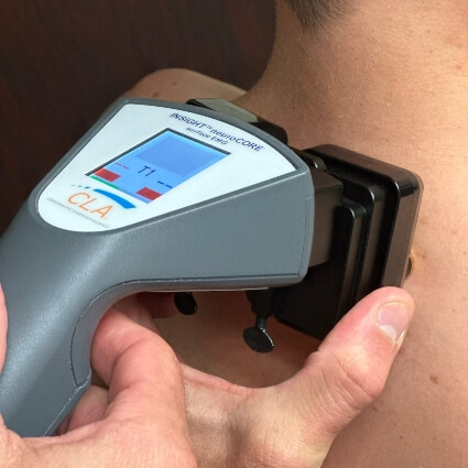 scan on patients neck