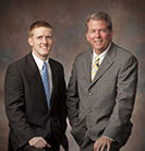 Matthew Buck, D.C. and Mark Maher, D.C. Portrait of Matthew Buck and Mark Maher, Chiropractors in St. Louis