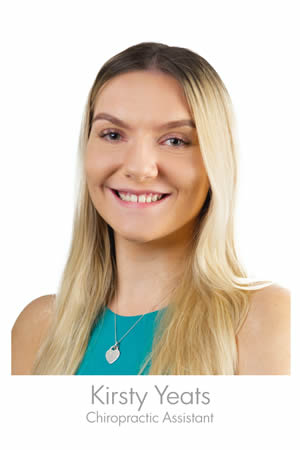 Kirsty Yeats, Chiropractic Assistant