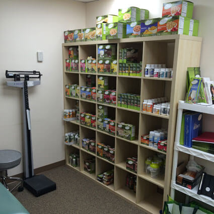 Nutrition room at Italia Chiropractic Health Center